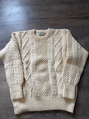 Irish Sweater in Cream